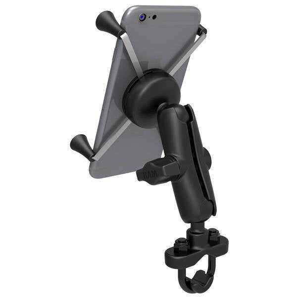 RAM® X-Grip® Suport mare pentru telefon cu bază U-Bolt pentru ghidon - Mediu