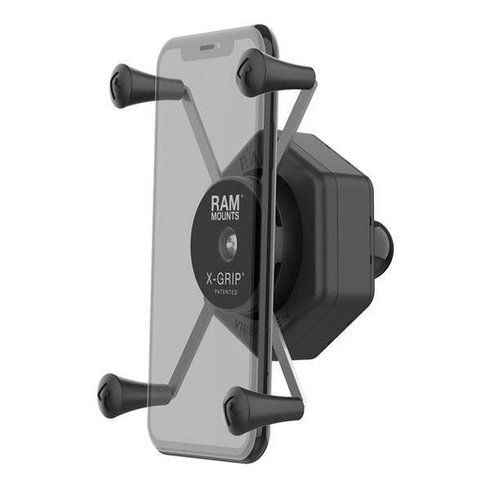 RAM® X-Grip® Suport mare pentru telefon cu bilă și adaptor Vibe-Safe™