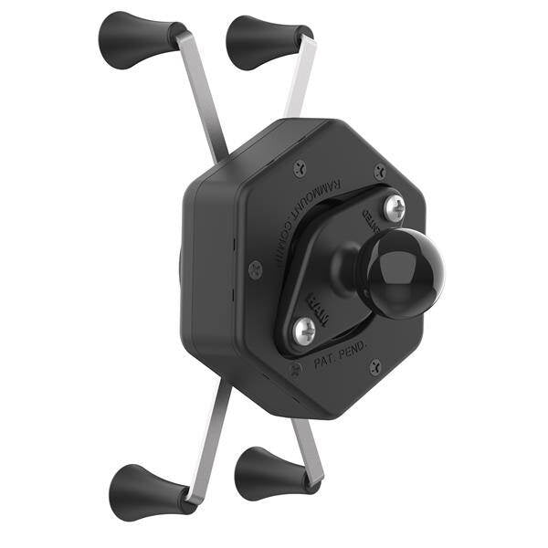 RAM® X-Grip® Suport mare pentru telefon cu bilă și adaptor Vibe-Safe™