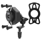 RAM® X-Grip® Suport pentru telefon cu Vibe-Safe™ și bază pentru furcă - scurt