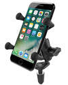 RAM® X-Grip® Suport pentru telefon cu bază pentru furcă de motocicletă