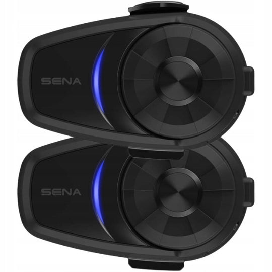 SENA 10S-02D Motorcycle Intercom for 2 Helmets 1.6KM
