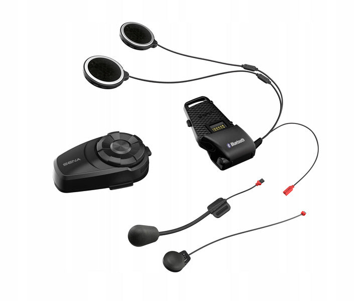 SENA 10S-02D Motorcycle Intercom for 2 Helmets 1.6KM