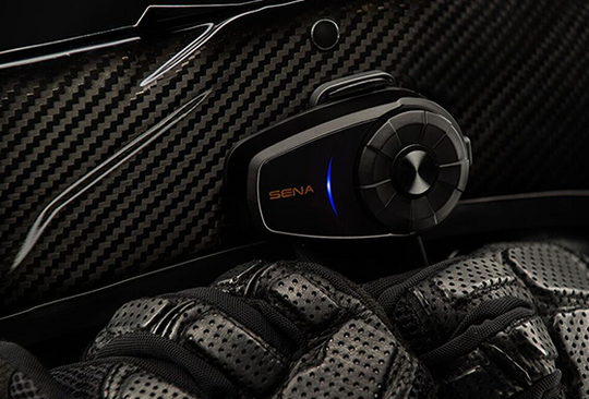 SENA 10S SINGLE MOTORCYCLE INTERCOM (10S-02) BLUETOOTH 4.1 Range 1.6 KM