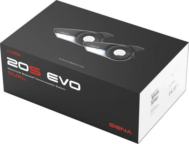SENA 20S EVO DUO Motorcycle Intercom 20S-EVO-11D