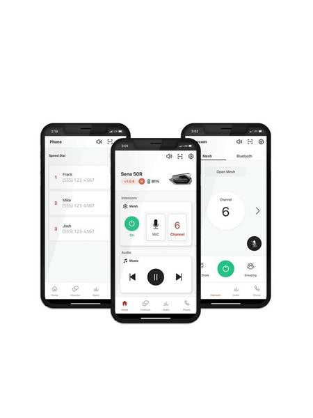 SENA INTERCOM MOUNTING KIT 50S HARMAN KARDON MICROPHONE SPEAKERS