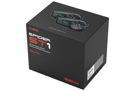 SENA INTERCOM SPIDER ST1 Mesh 2.0 2000m for 1 helmet