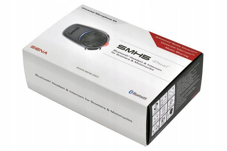 SENA SMH5D Motorcycle INTERCOM Dual BLUETOOTH 3.0 |400M For 2 Helmets