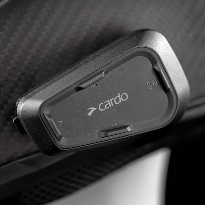 Sistem de comunicare moto | Cardo Spirit HD Single Pack, difuzoare HD 40mm, Conferinta de pana la 2 rideri simultan, distanta 600m