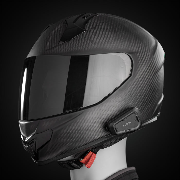 Sistem de comunicare moto | Cardo Spirit HD Single Pack, difuzoare HD 40mm, Conferinta de pana la 2 rideri simultan, distanta 600m