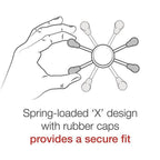 Suport mare pentru telefon RAM® X-Grip® cu bază de ghidon RAM® Tough-Strap™
