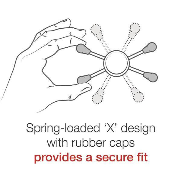 Suport mare pentru telefon RAM® X-Grip® cu bază de ghidon RAM® Tough-Strap™
