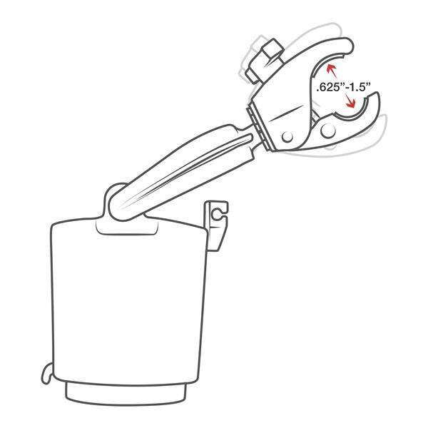 Suport pentru băuturi RAM® Level Cup™ 16oz cu suport RAM® Tough-Claw™