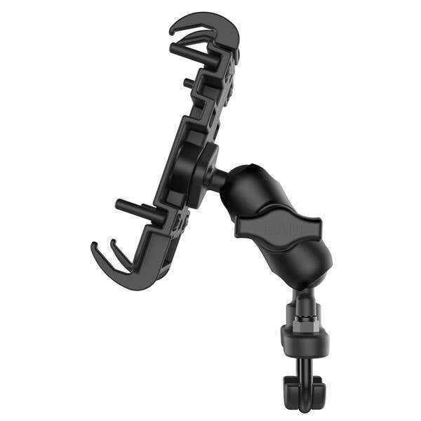 Suport pentru telefon RAM® Quick-Grip™ cu bază U-Bolt pentru ghidon - scurt