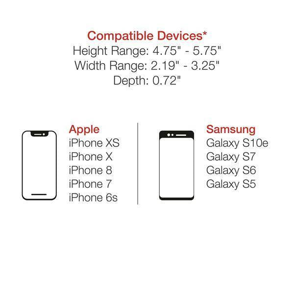 Suport pentru telefon RAM® Quick-Grip™ cu bază pentru ghidon RAM® Tough-Strap™