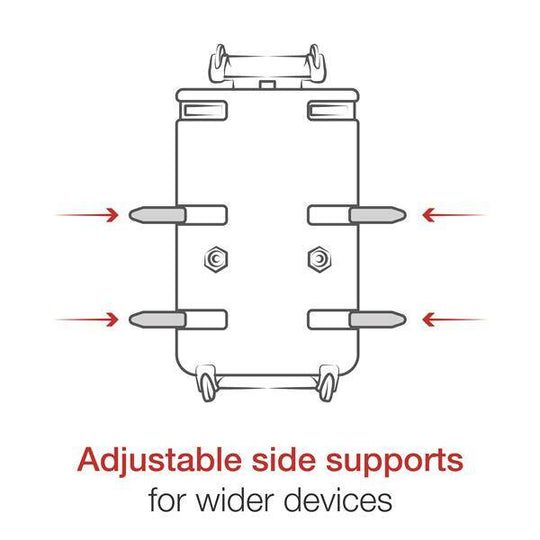 Suport pentru telefon RAM® Quick-Grip™ cu bază pentru ghidon RAM® Tough-Strap™
