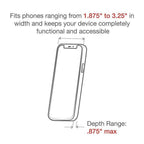 Suport pentru telefon RAM® X-Grip® cu bază pentru ghidon RAM® Tough-Strap™