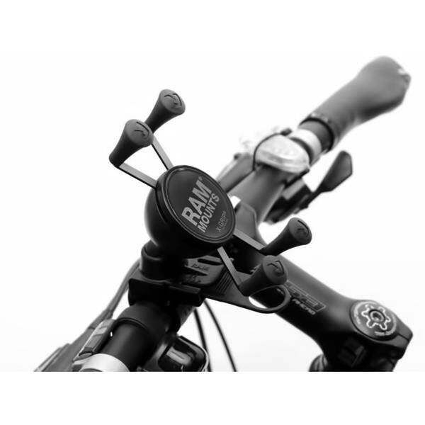 Suport pentru telefon RAM® X-Grip® cu suport pentru șină RAM® EZ-Strap™
