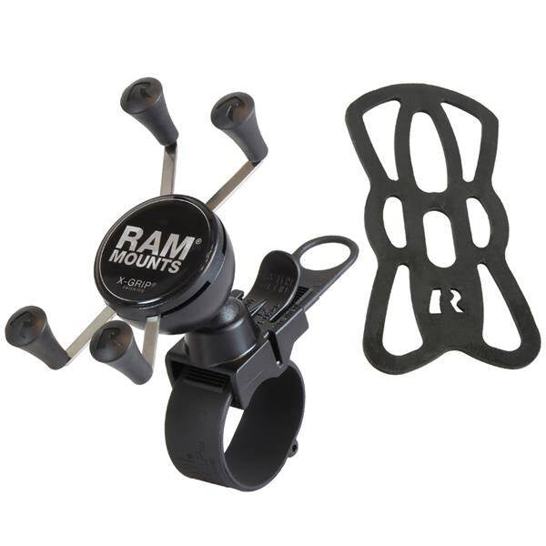 Suport pentru telefon RAM® X-Grip® cu suport pentru șină RAM® EZ-Strap™