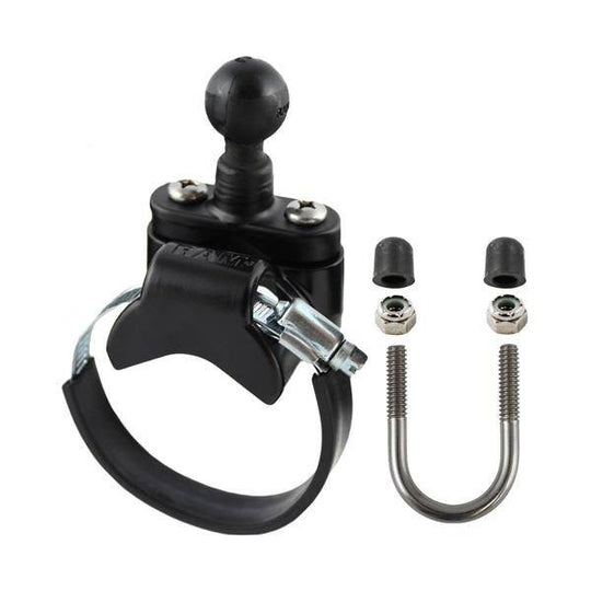 RAM® ATV/UTV Ball Base pentru șine de până la 3.15" - oțel inoxidabil