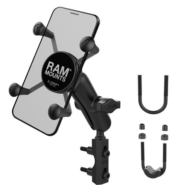 RAM® X-Grip® Suport pentru telefon cu bază pentru rezervor de frână/ ambreiaj - Mediu