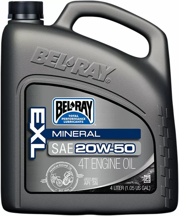 Ulei de motor Bel-Ray | OIL EXL MINERAL 4T 20W-50 4L