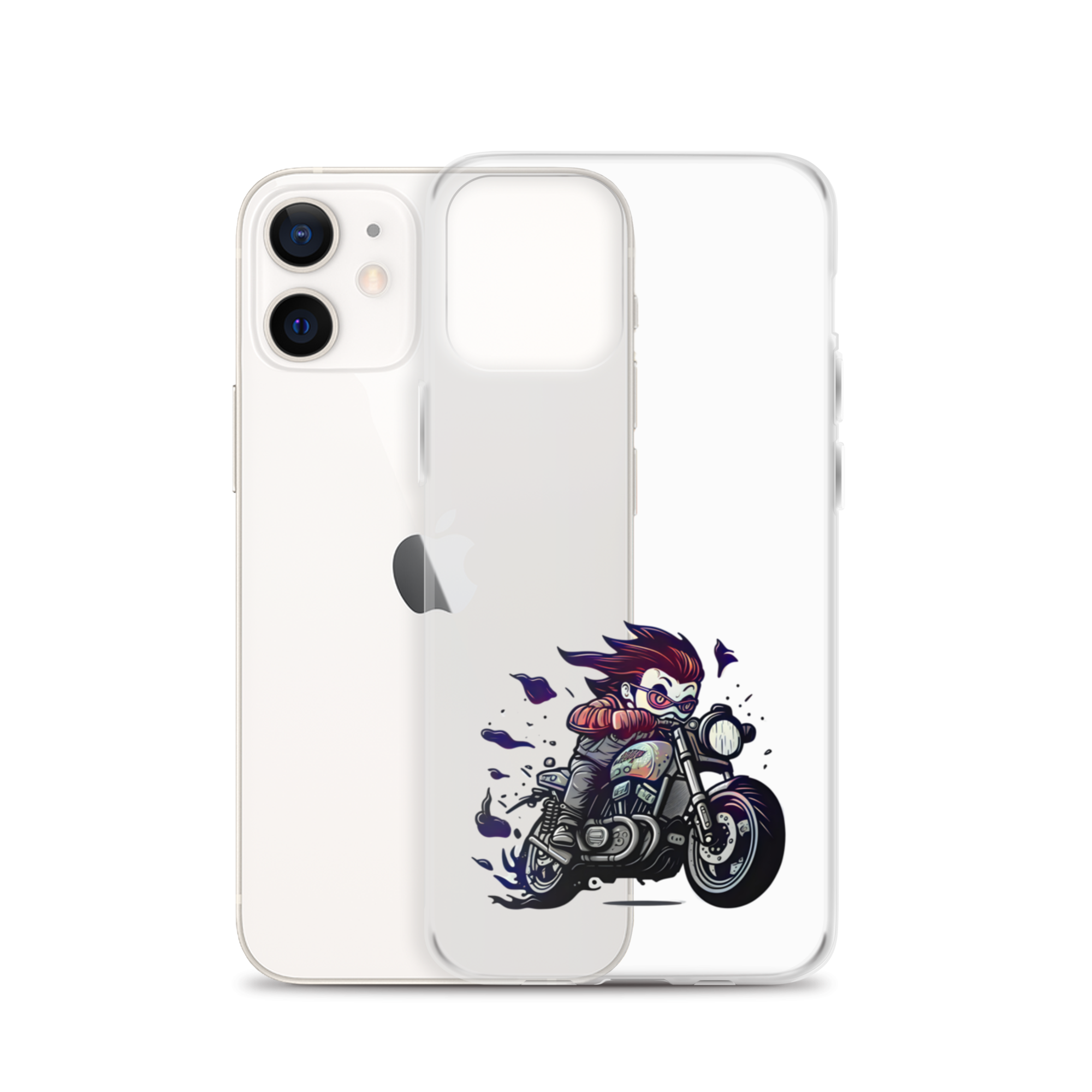Carcasa transparenta iPhone® | Motocare Kamacrazy
