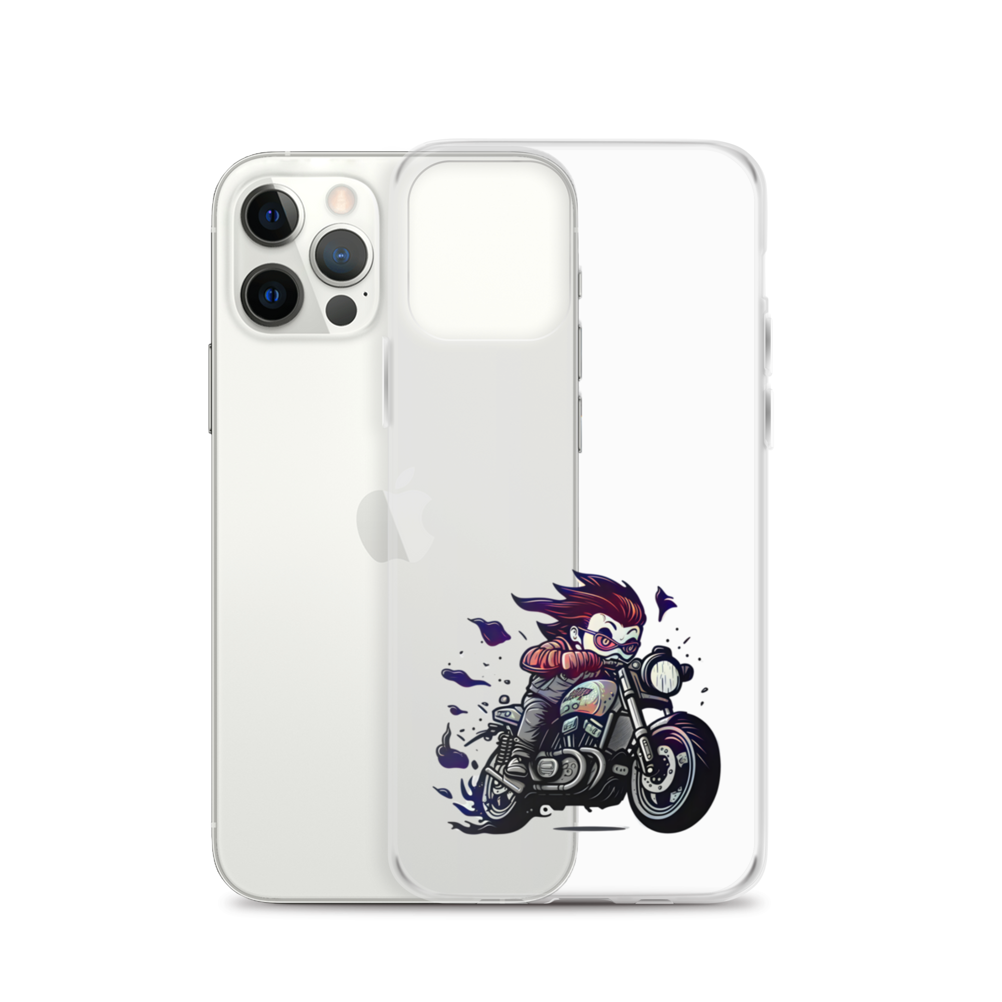 Carcasa transparenta iPhone® | Motocare Kamacrazy