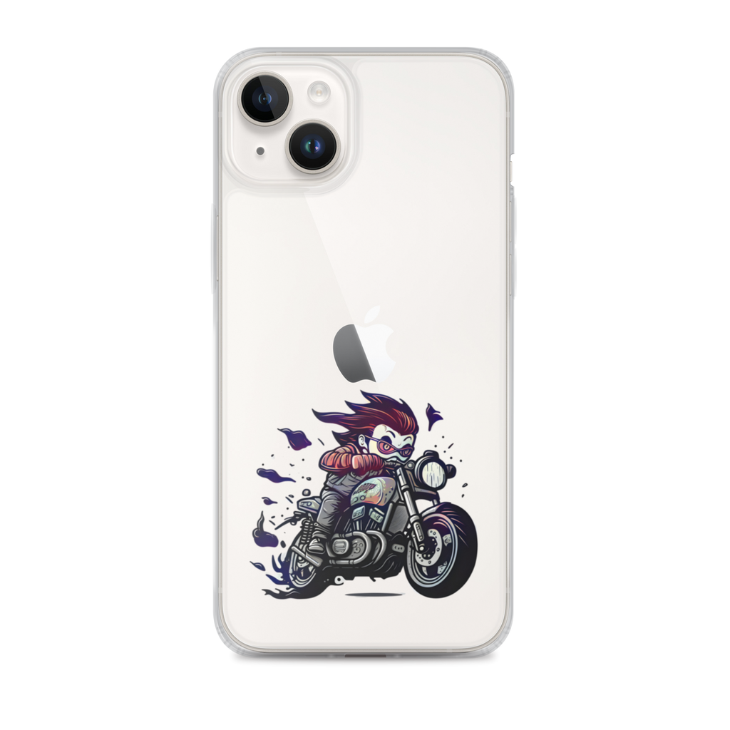 Carcasa transparenta iPhone® | Motocare Kamacrazy