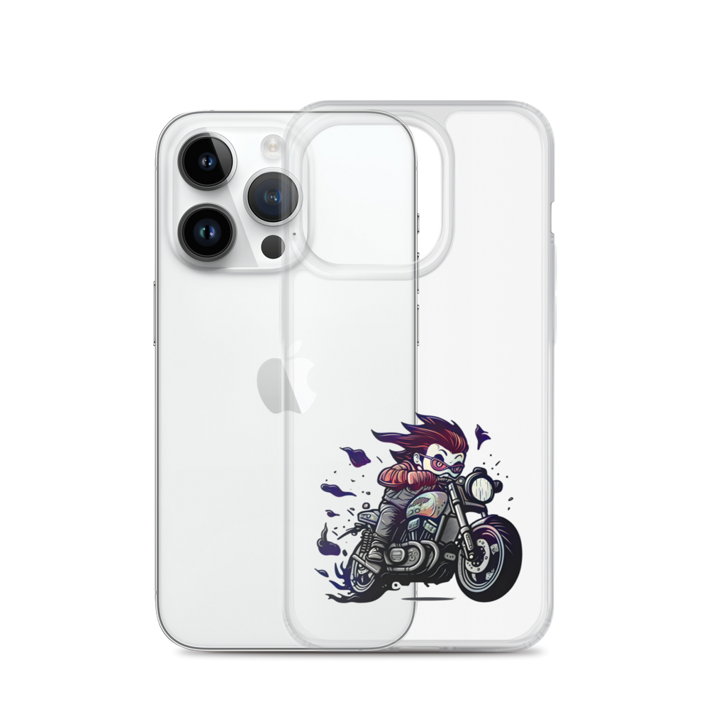 Carcasa transparenta iPhone® | Motocare Kamacrazy