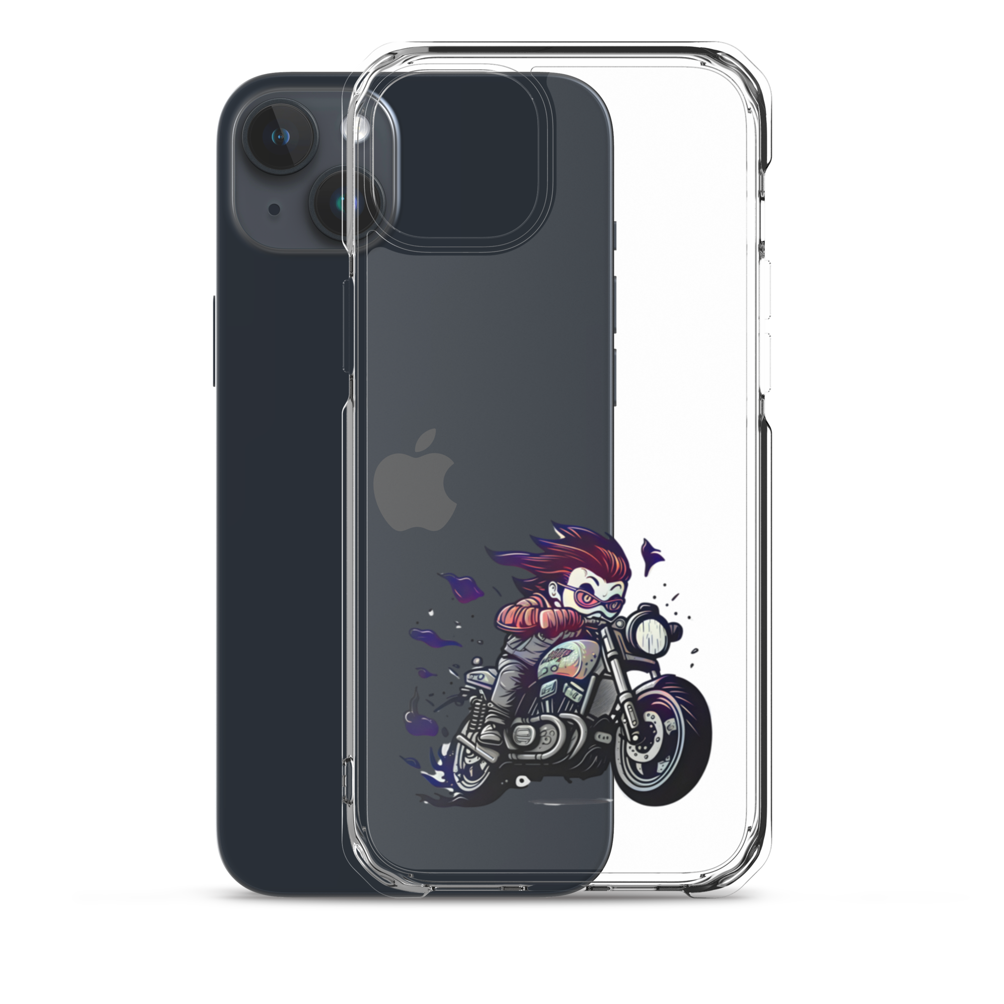 Carcasa transparenta iPhone® | Motocare Kamacrazy