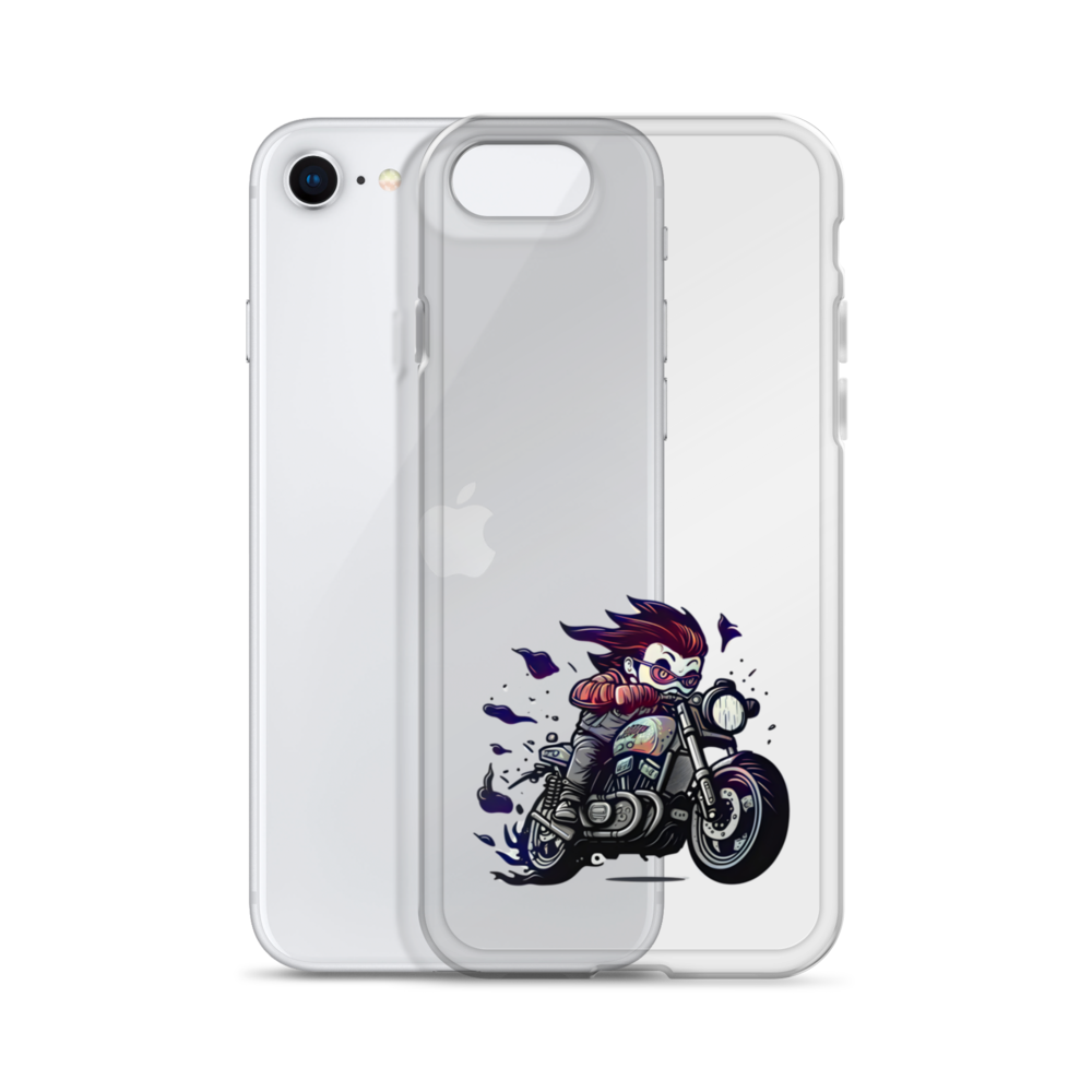 Carcasa transparenta iPhone® | Motocare Kamacrazy