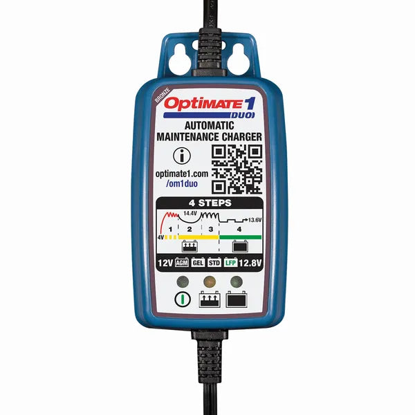 Incarcare si intretinere baterie moto | OPTIMATE 1 DUO