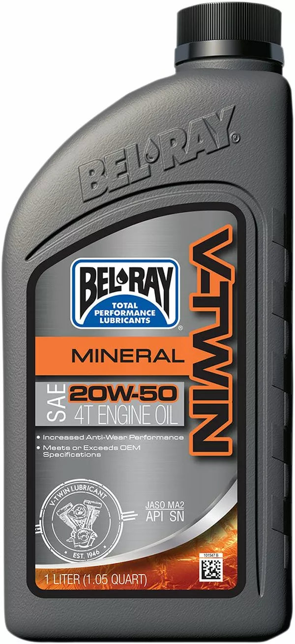 Ulei de motor Bel-Ray | OIL VTWIN 20W50 1L