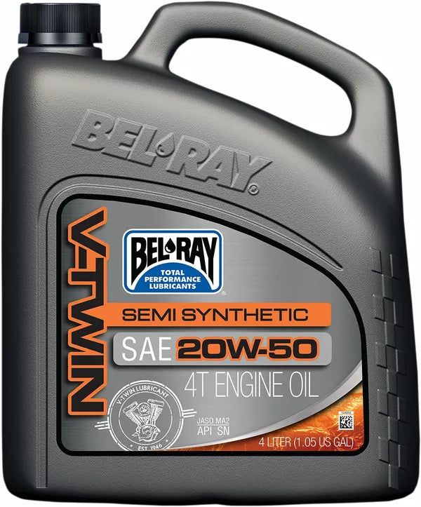 Ulei de motor Bel-Ray | OIL VTWIN SEMI 20W50 4L