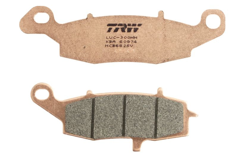 Set placute frana fata (stanga + dreapta)  KAWASAKI | TRW MCB681SV + MCB682SV