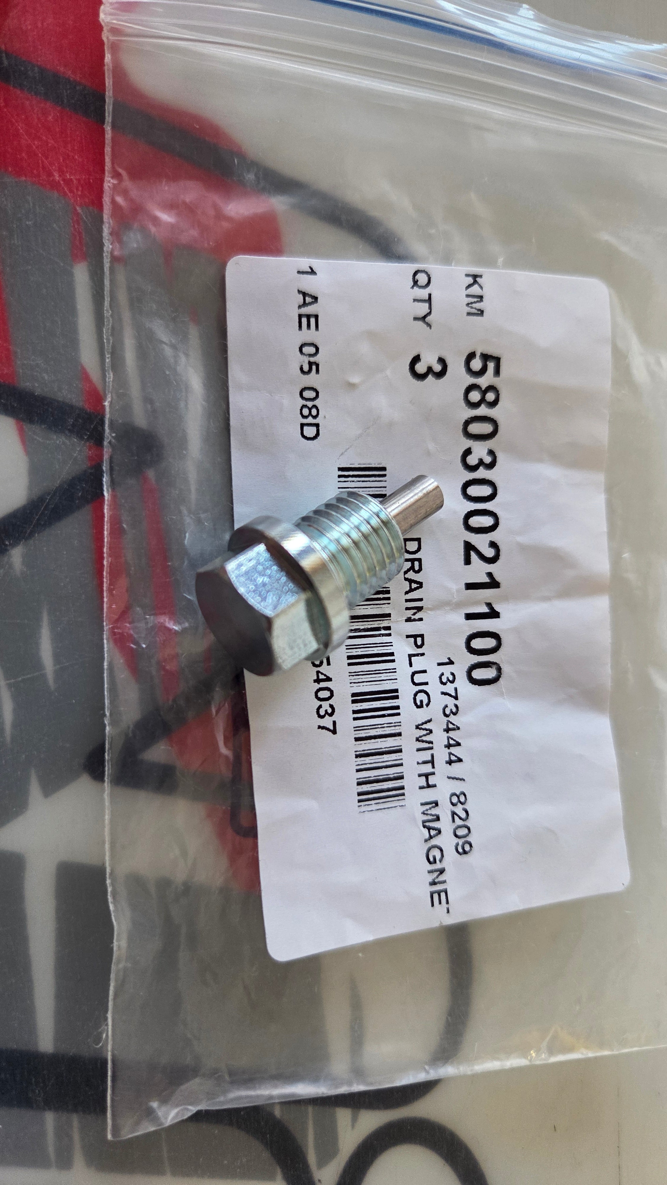 Buson de scurgere ulei cu magnet, KTM, KTM Powerparts |