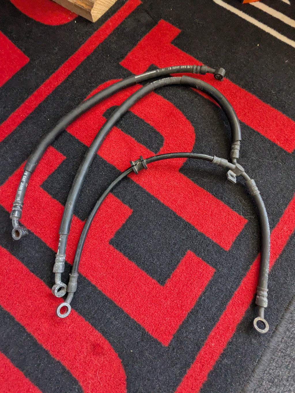 Furtun/sistem frane fata + spate 45125MFGD01 - HONDA Hornet CB600F (PC41)  07 - 10