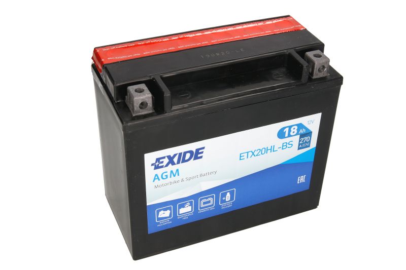 Acumulator moto YTX20HL-BS EXIDE