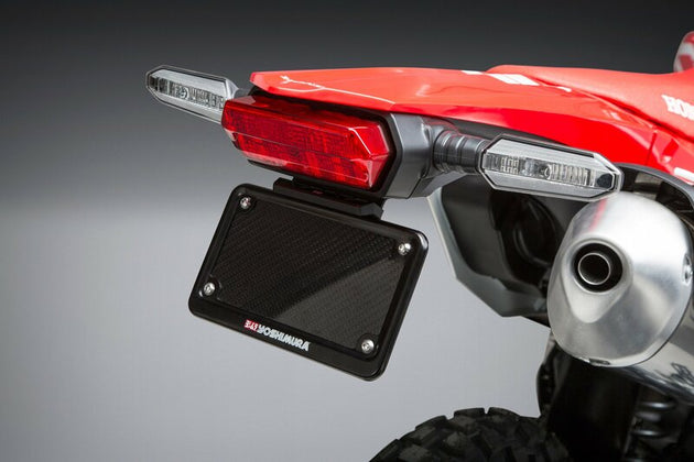 YOSHIMURA Licence Plate Holder Black Honda CRF450L