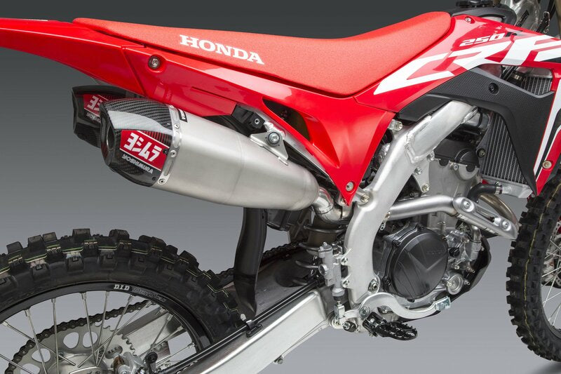 Toba de toba dubla YOSHIMURA RS-9T Signature Series otel inoxidabil/carbon Honda CRF250R