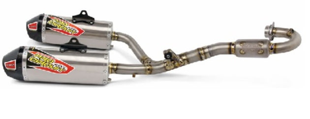 Sistem complet de evacuare PRO CIRCUIT T-6 - Titan Honda CRF450R/RX