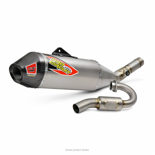 Sistem complet de evacuare PRO CIRCUIT T-6 - Titan Kawasaki KX250F