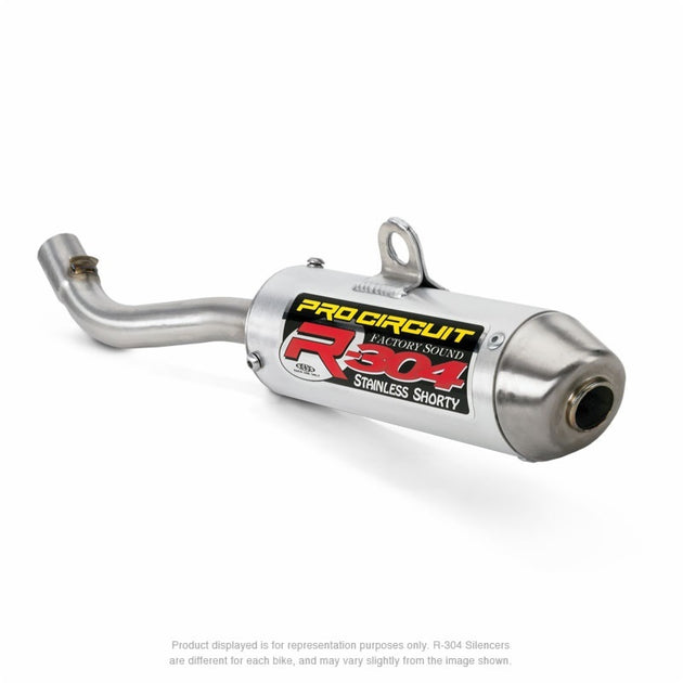 Toba de toba PRO CIRCUIT R-304 Capac de capat din aluminiu/otel inoxidabil - Suzuki RM250