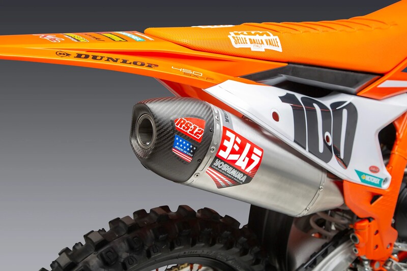 Sistem complet de evacuare YOSHIMURA RS-12 Signature Series - KTM 450SX-F FE / Husqvarna FC450 RE