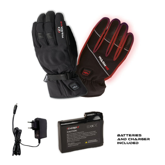 CAPIT WarmME Heated Gloves - Black