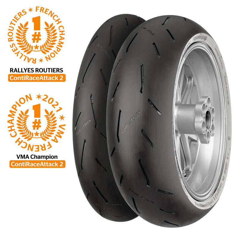 CONTINENTAL Tyre CONTIRACEATTACK 2 MED 120/70 ZR 17 M/C 58W TL