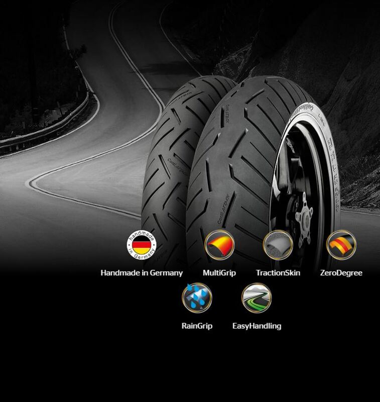 CONTINENTAL Tyre CONTIROADATTACK 3 120/60 ZR 17 M/C (55W) TL