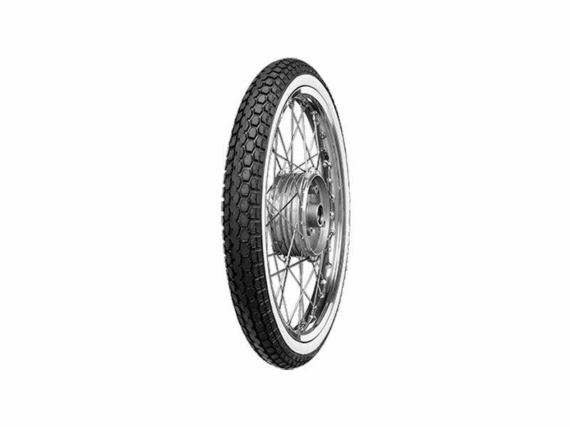 CONTINENTAL Tyre KKS 10 WW White Wall 2.00-19 M/C 24B TT