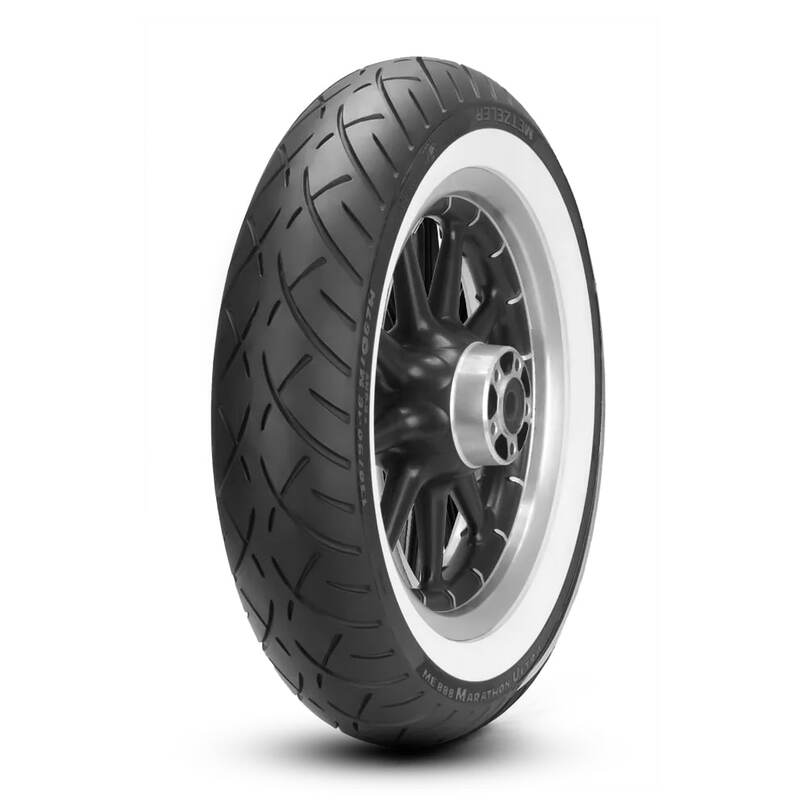 METZELER Tyre ME 888 MARATHON ULTRA (F) WW White Wall MT90 B 16 M/C 72H TL